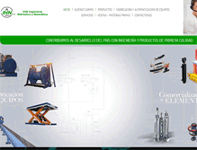 Tablet Screenshot of ihnsas.com
